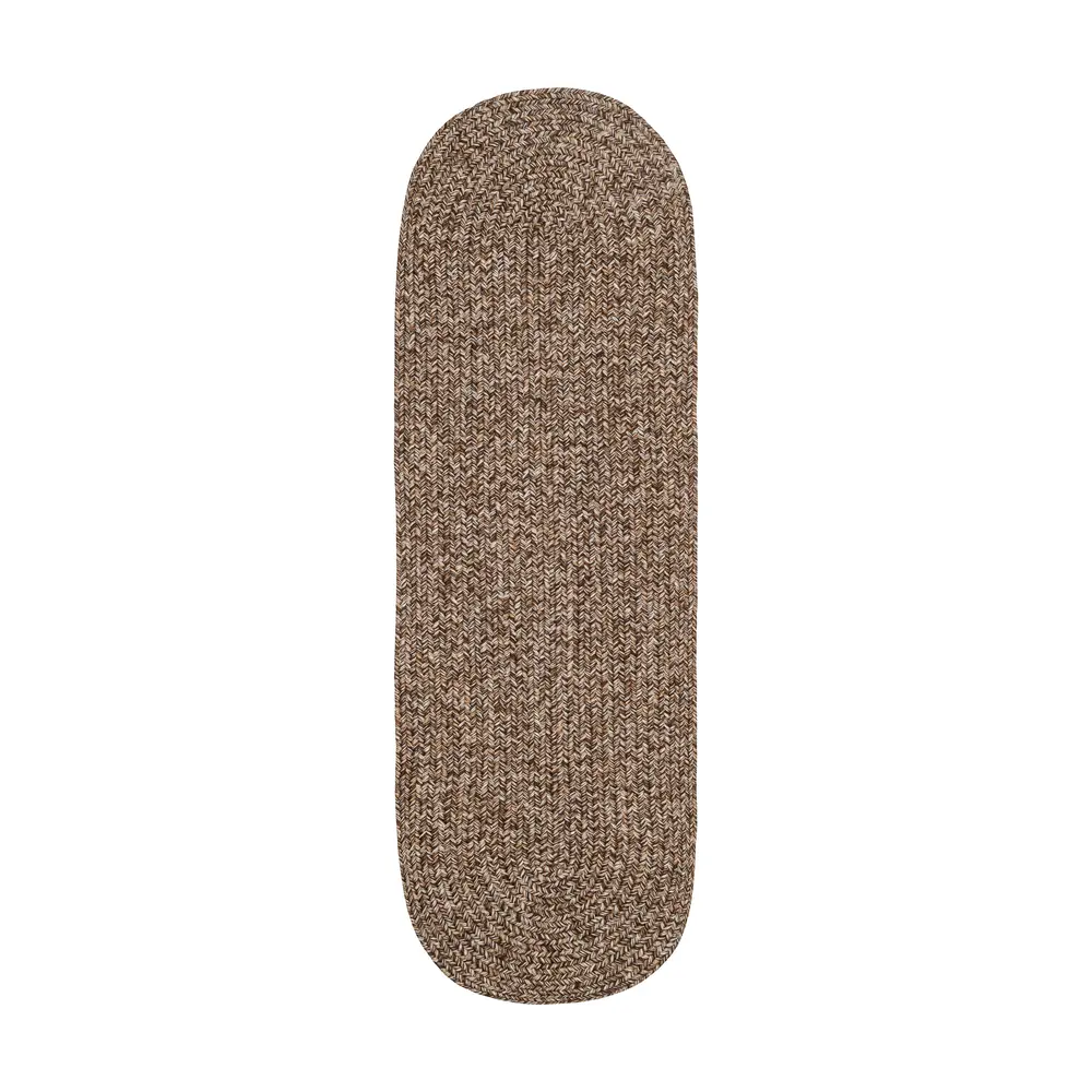 Sandi Braided Area Rugs Brown