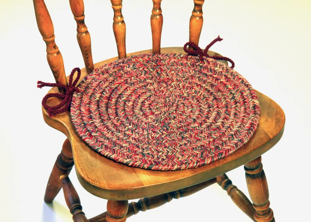 Sandi Braided Area Rugs Sangria