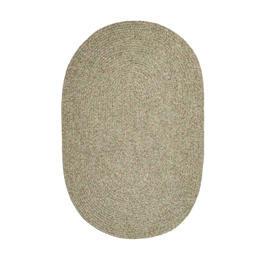 Sandi Braided Area Rugs Bayleaf