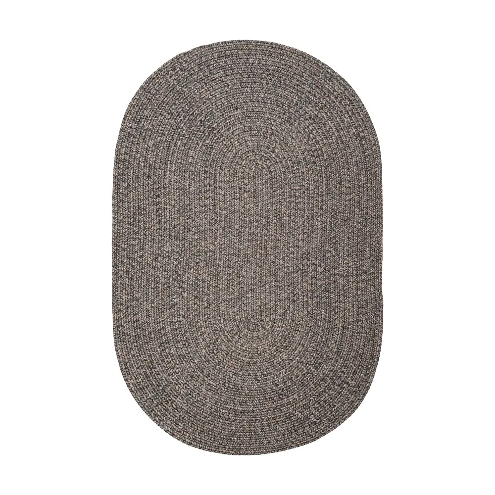 Sandi Braided Area Rugs Graphite