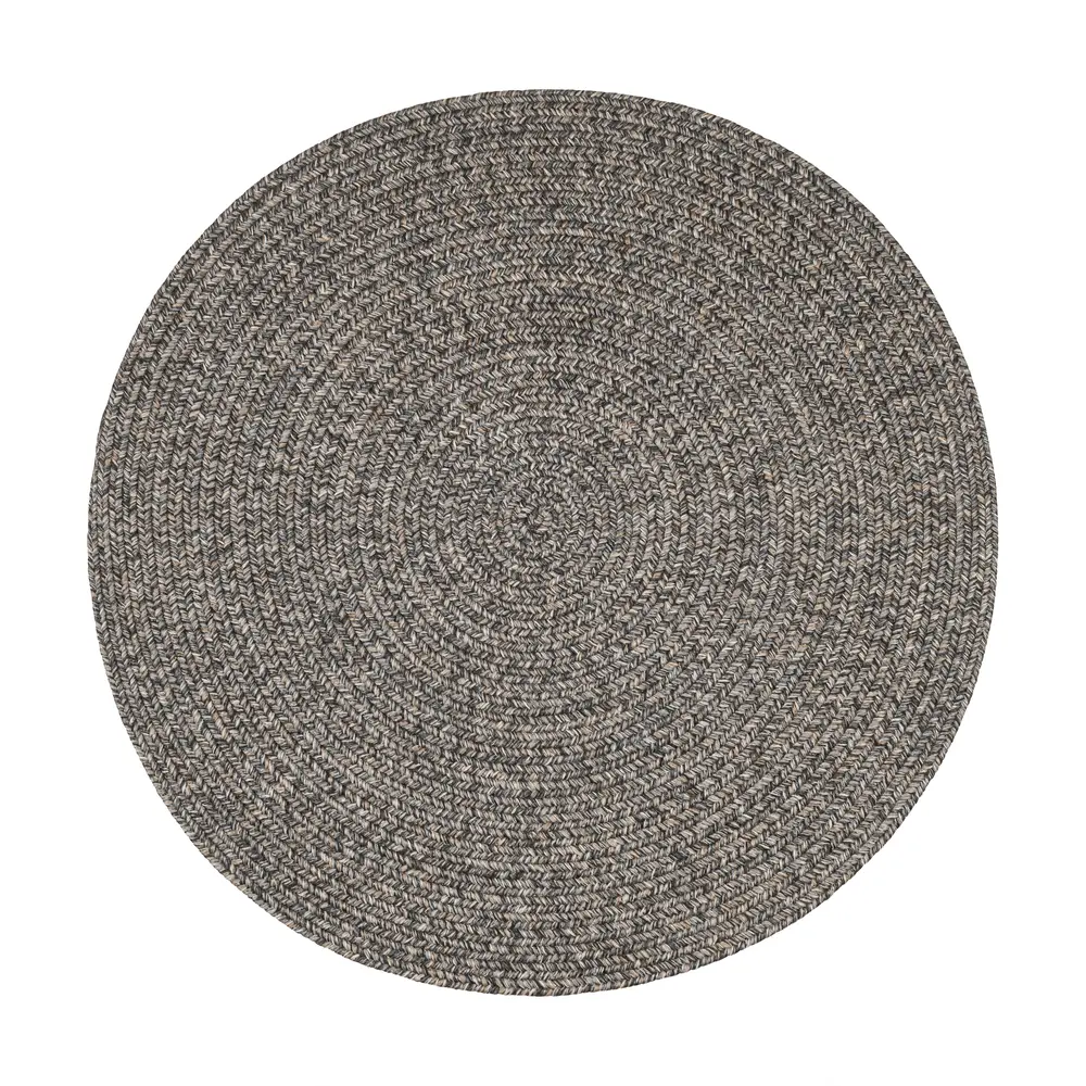 Sandi Braided Area Rugs Graphite