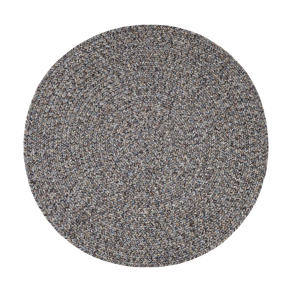 Sandi Braided Area Rugs Denim