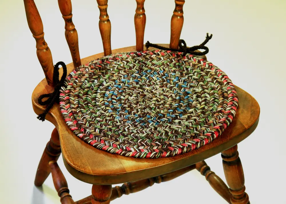 Sophia Braided Area Rugs Brown