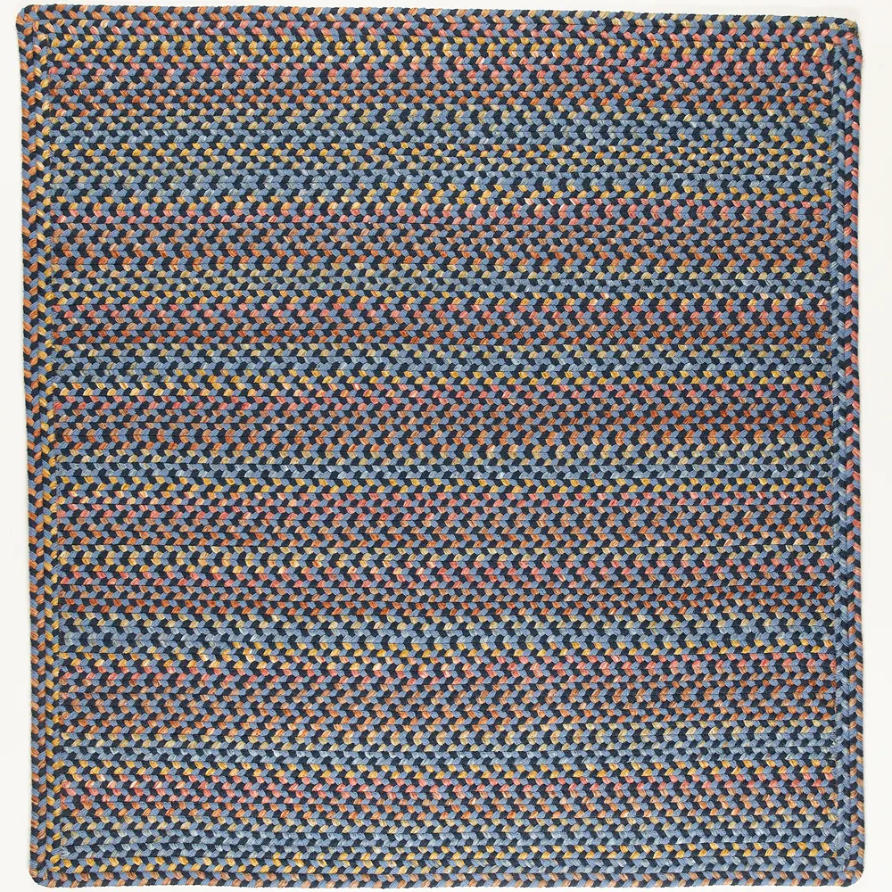 Woodstock Braided Area Rugs Indigo