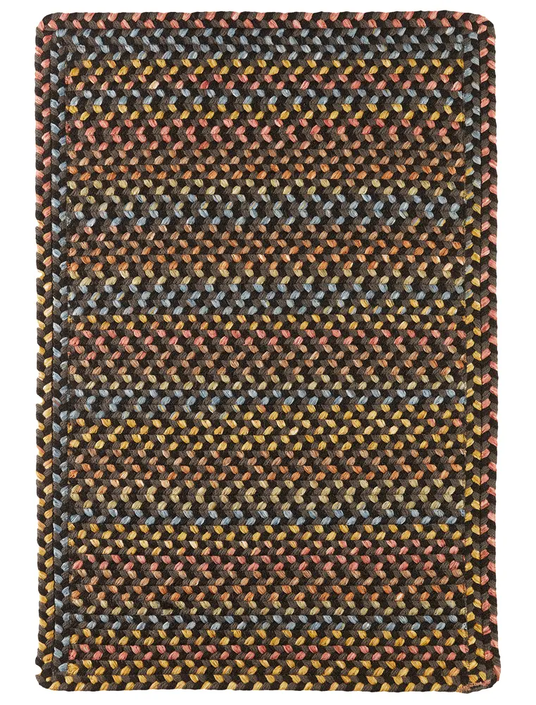 Woodstock Braided Area Rugs Onyx