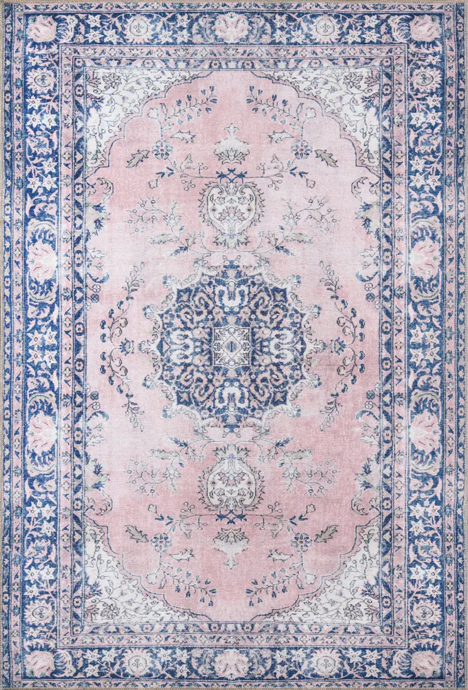 Momeni Afshar 2' X 3' Pink Traditional