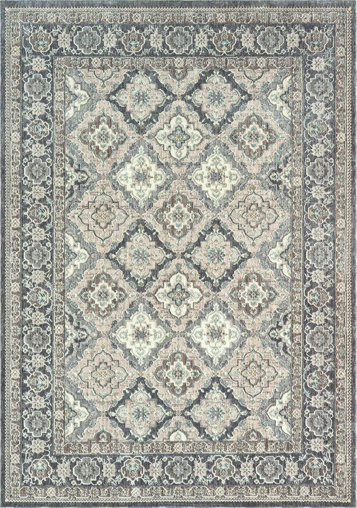 United Weavers Armada Amazing Grace Grey Accent Rug 1'10