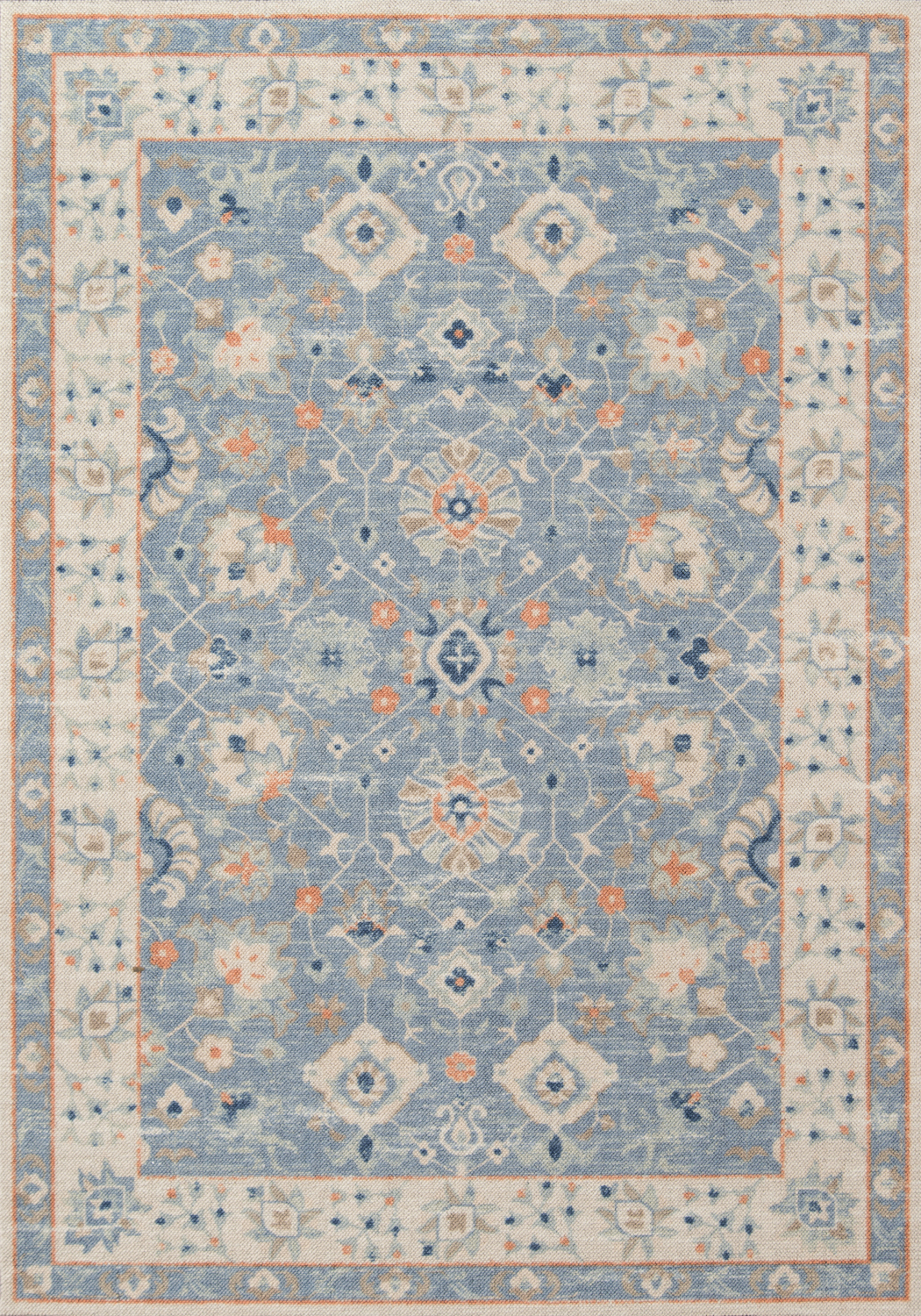 Momeni Anatolia 2' X 3' Blue Traditional