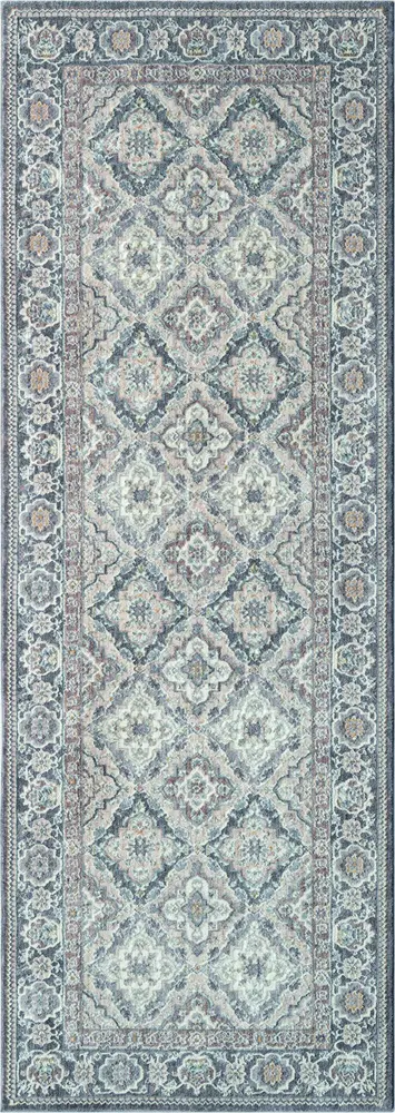 United Weavers Armada Amazing Grace Grey Runner Rug 2'7