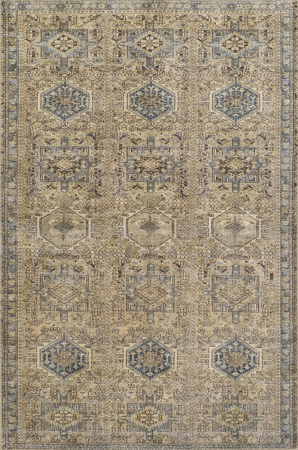 Momeni Ariana 2' X 3' Blue Traditional