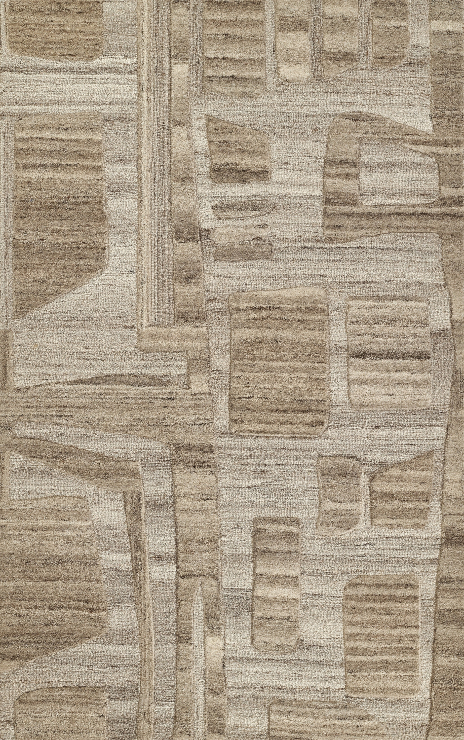 Momeni Artifacts 2' X 3' Brown Contemporary