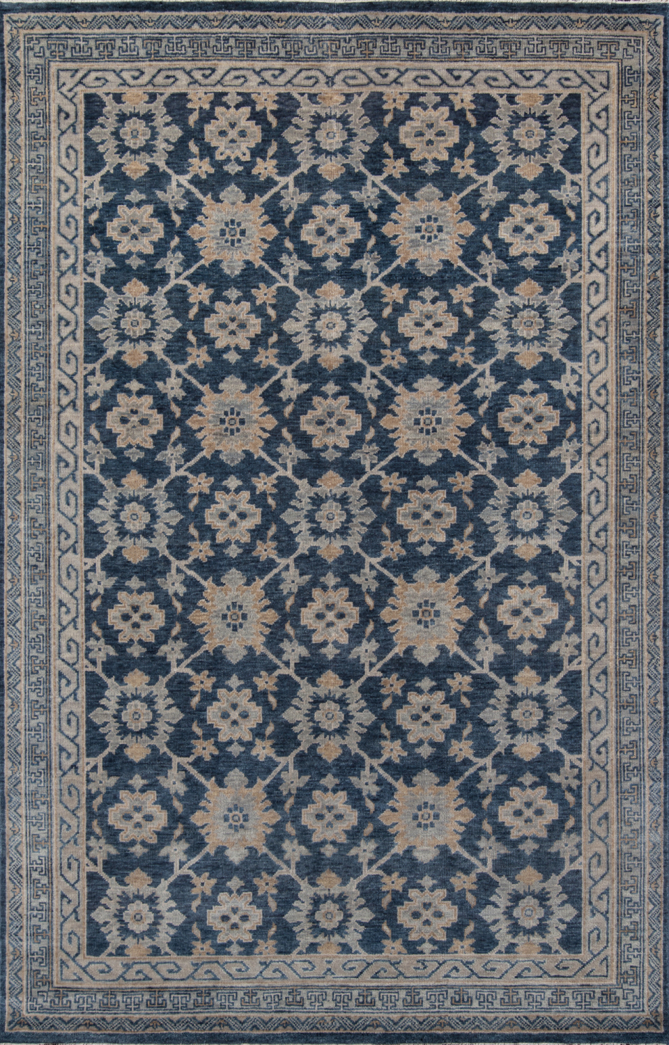 Momeni Banaras 2' X 3' Blue Traditional