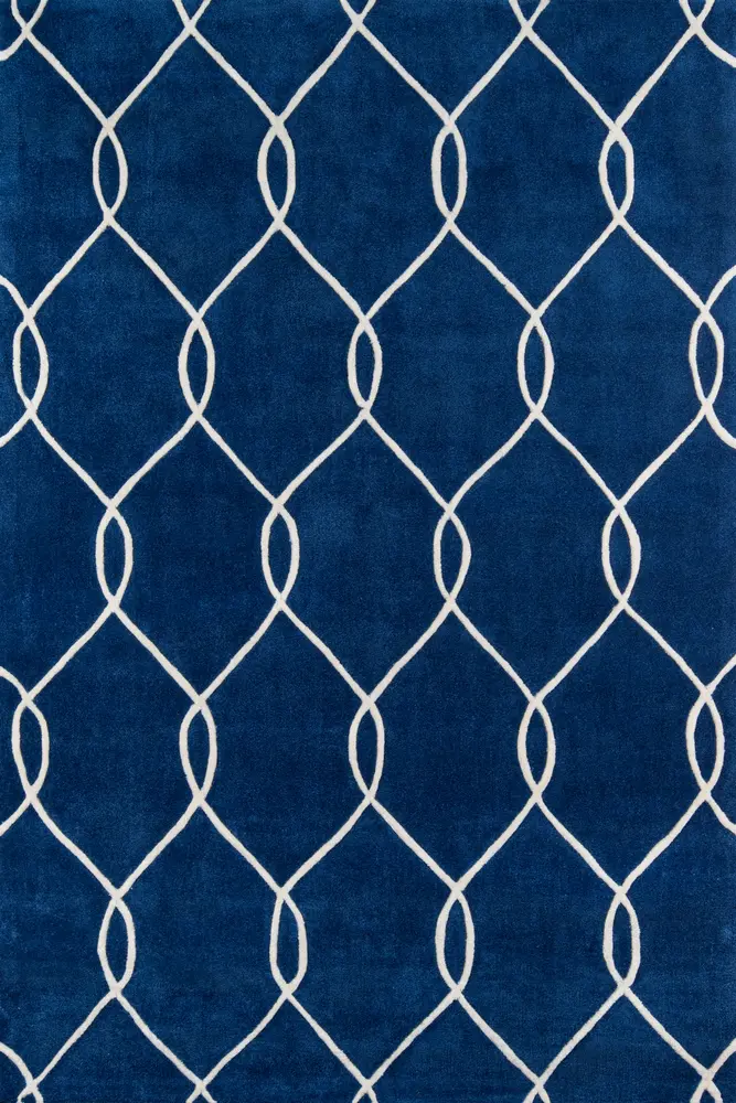 Momeni Bliss 8' X 10' Navy Contemporary