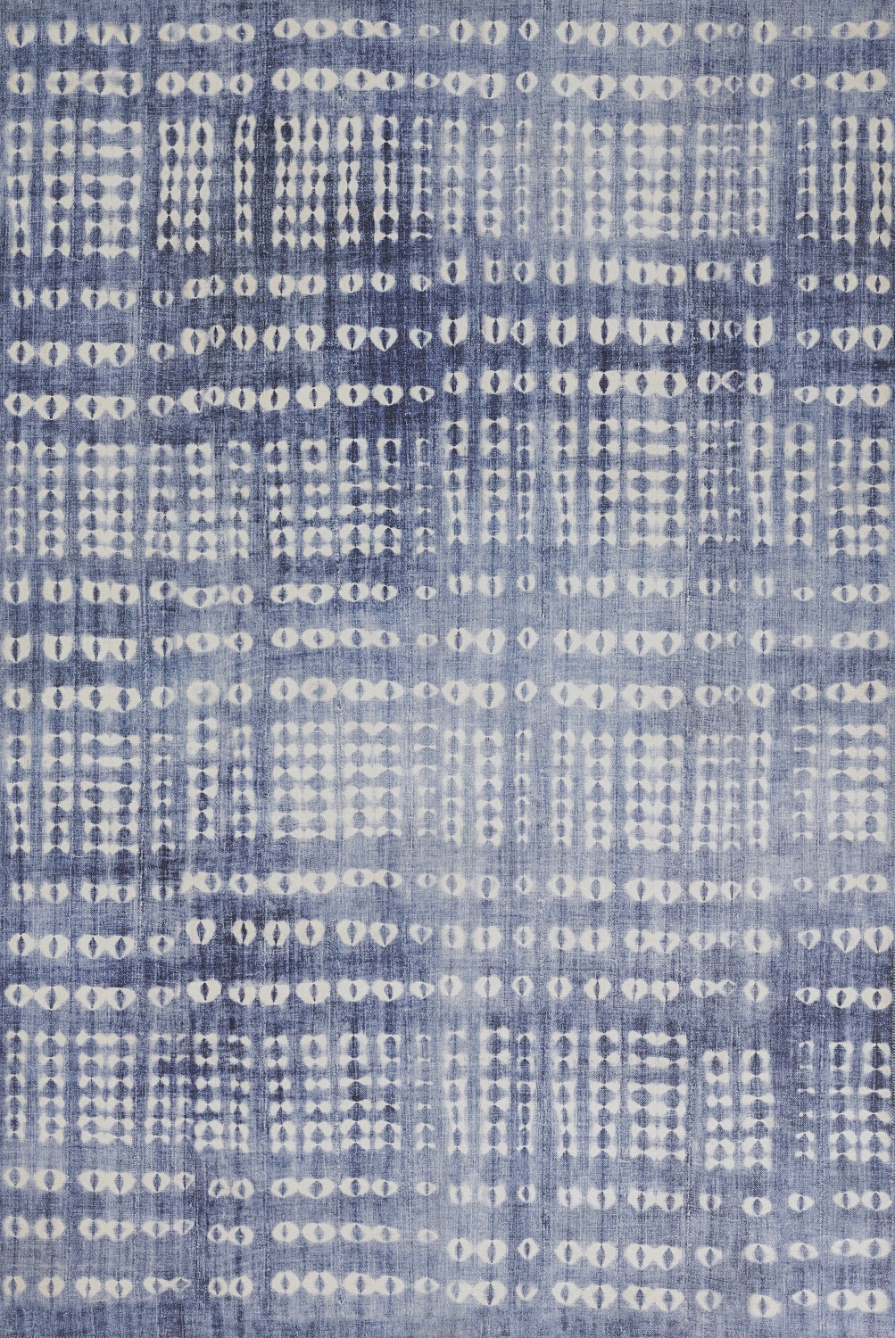 Novogratz Bolt 2' X 3' Blue Contemporary