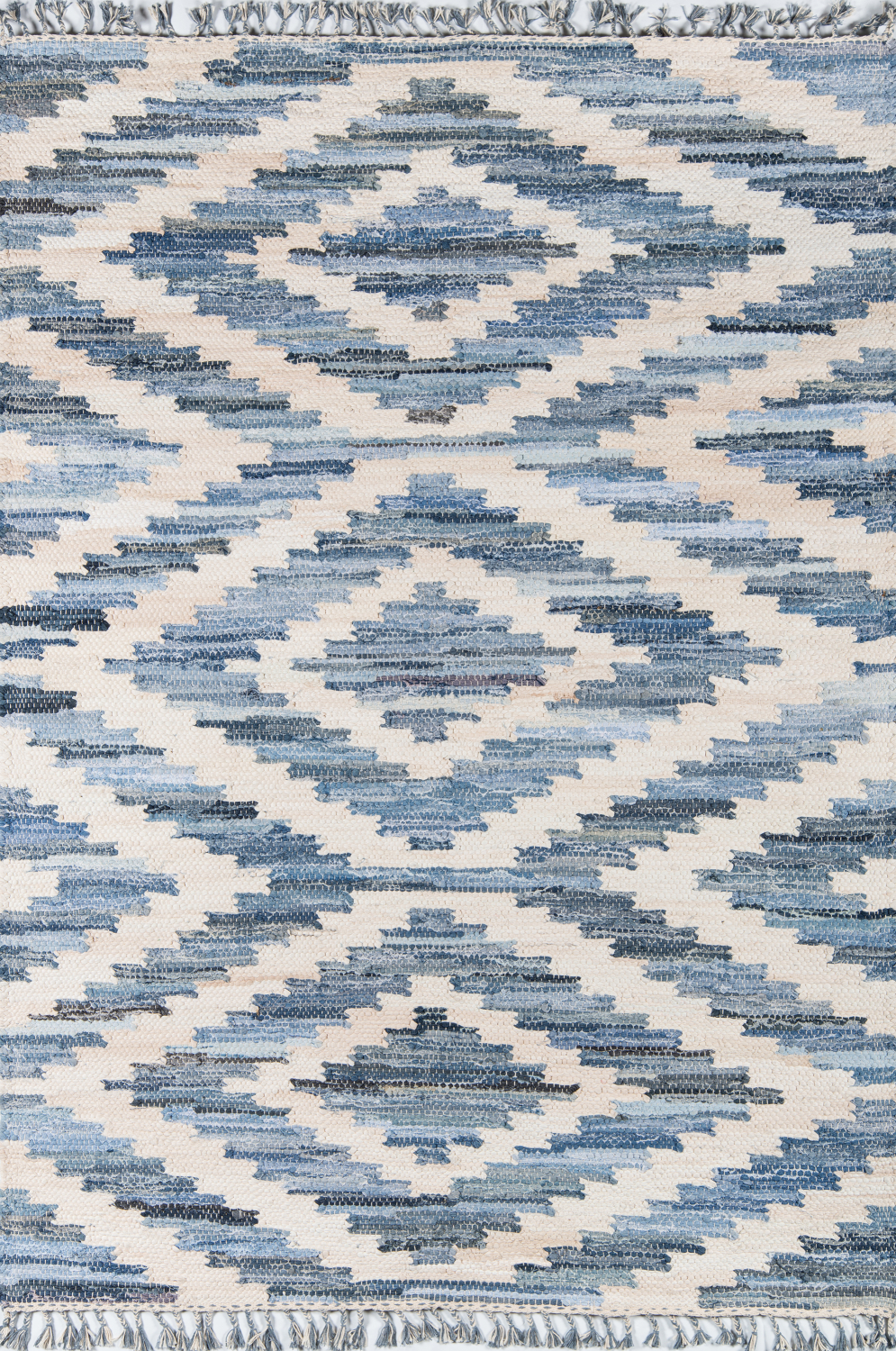 Novogratz California 2' X 3' Blue Contemporary