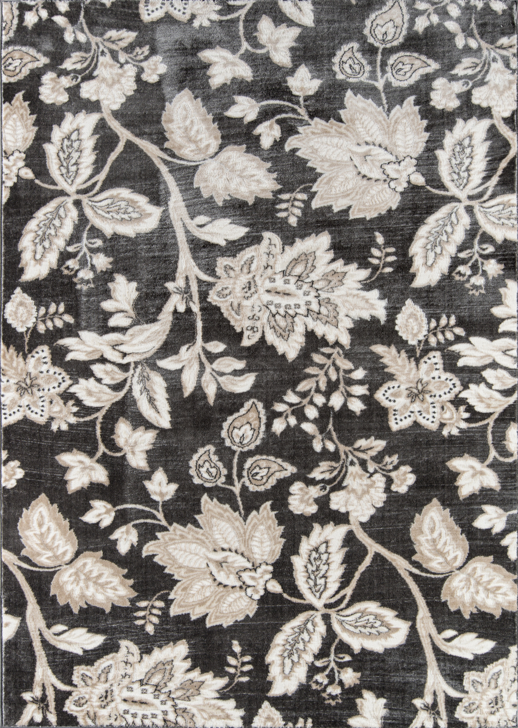 Momeni Carroll Gardens 2' X 3' Charcoal Transitional