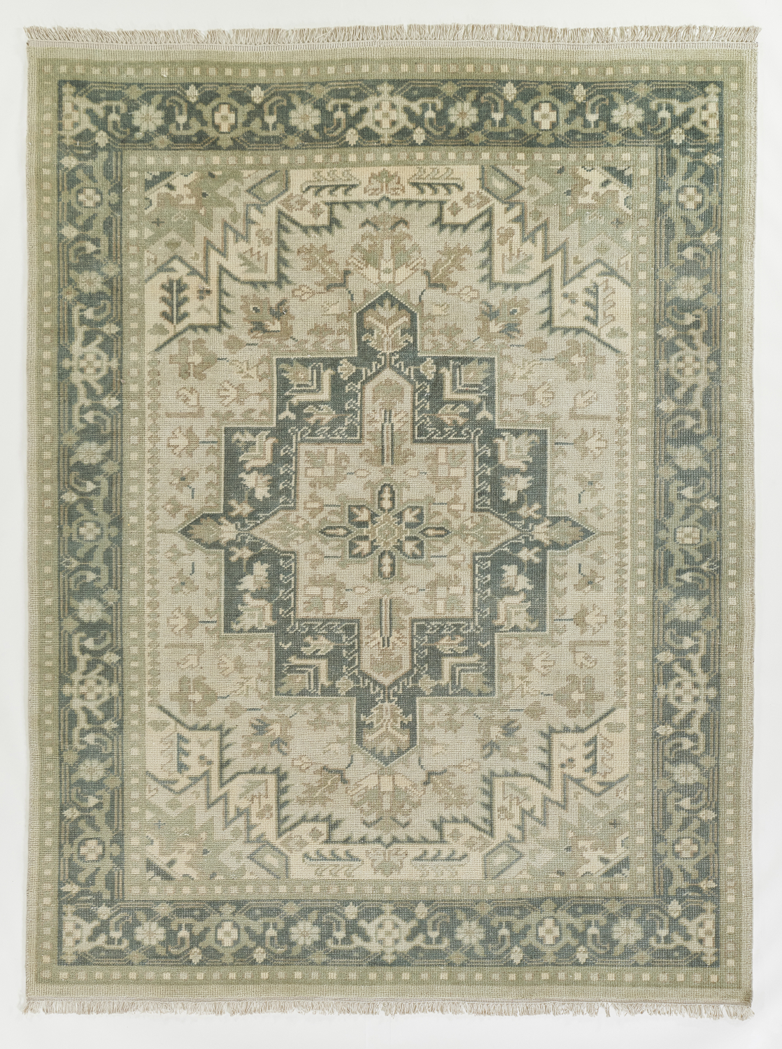 Erin Gates Concord 2' X 3' Green Traditional