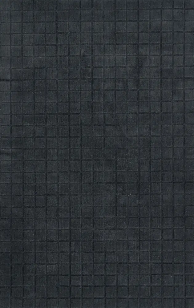 Momeni Contour 5' X 8' Navy Contemporary