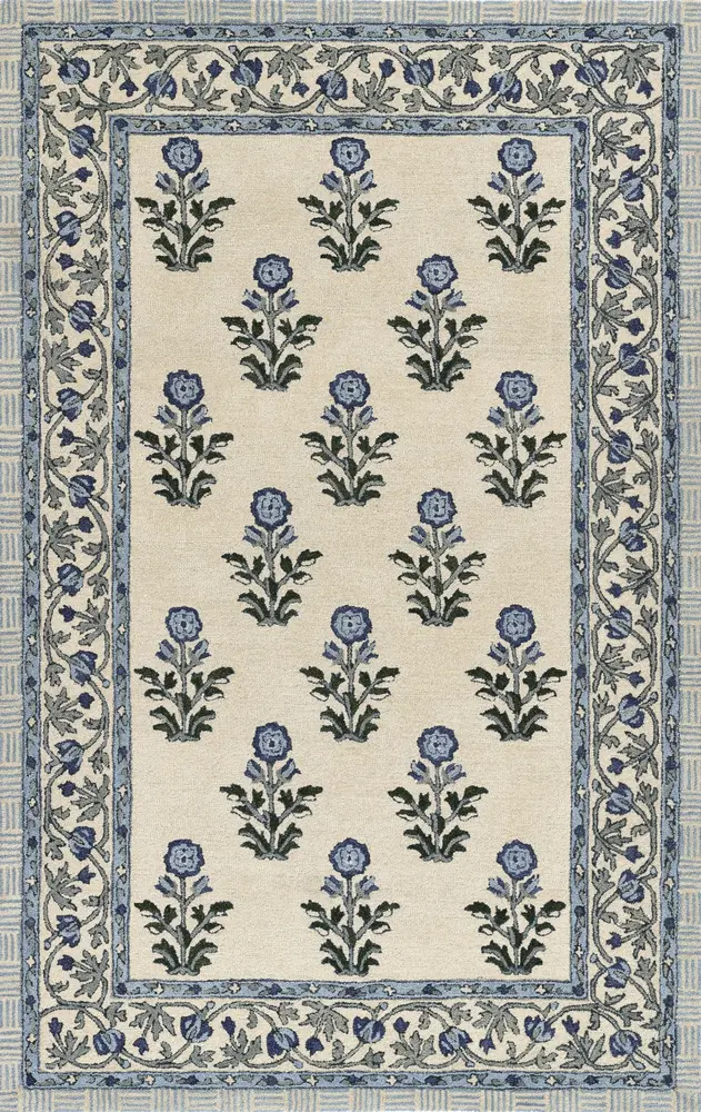 Momeni Cotswold 9' X 12' Blue Traditional