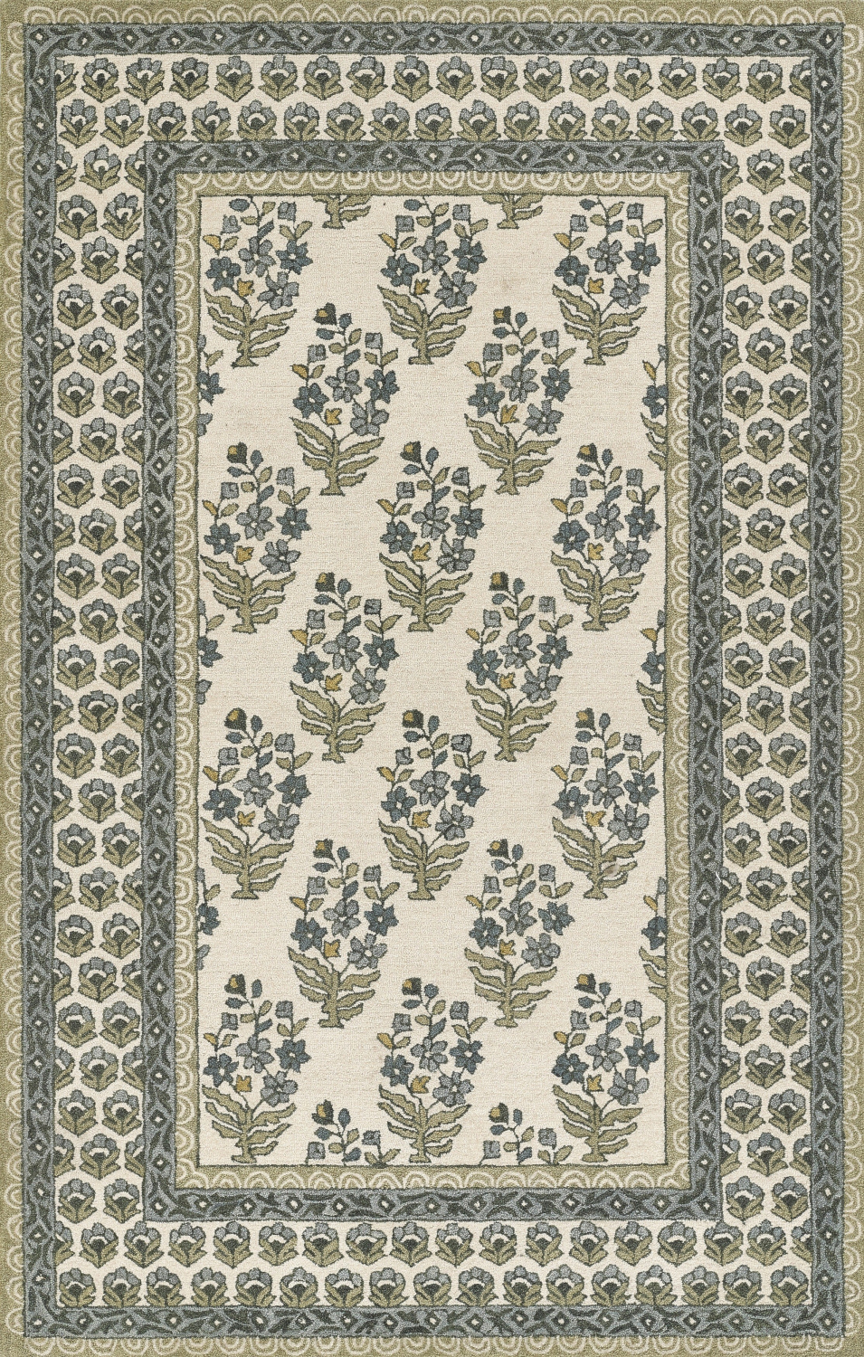 Momeni Cotswold 2' X 3' Green Traditional