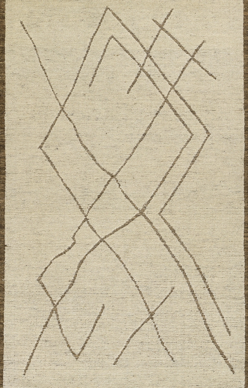 Momeni Delbar 2' X 3' Brown Contemporary
