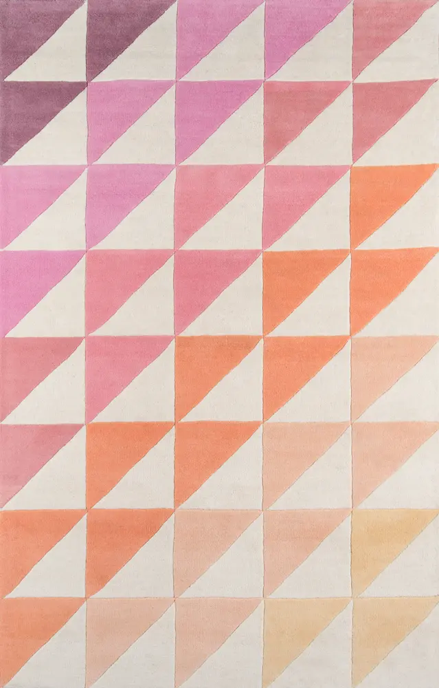 Novogratz Delmar 5' X 8' Pink Modern