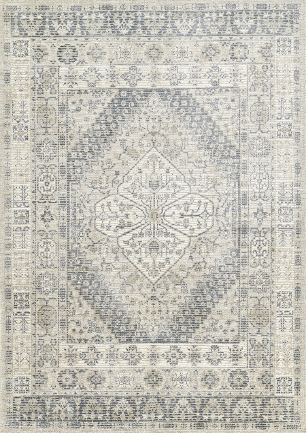 Momeni Estelle 2' X 3' Grey Traditional