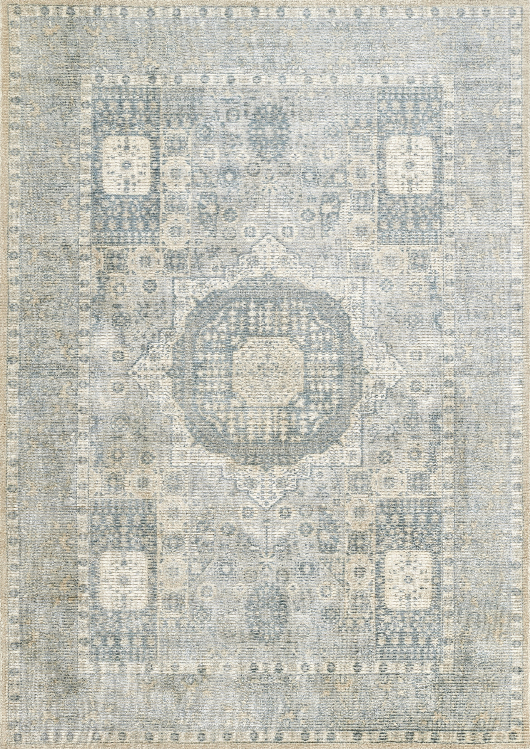 Momeni Estelle 2' X 3' Blue Traditional