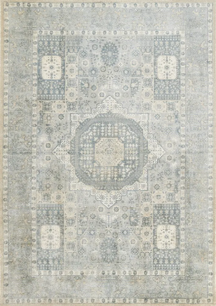 Momeni Estelle 2' X 3' Blue Traditional