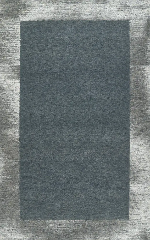 Momeni Everett 2' X 4' Blue Contemporary