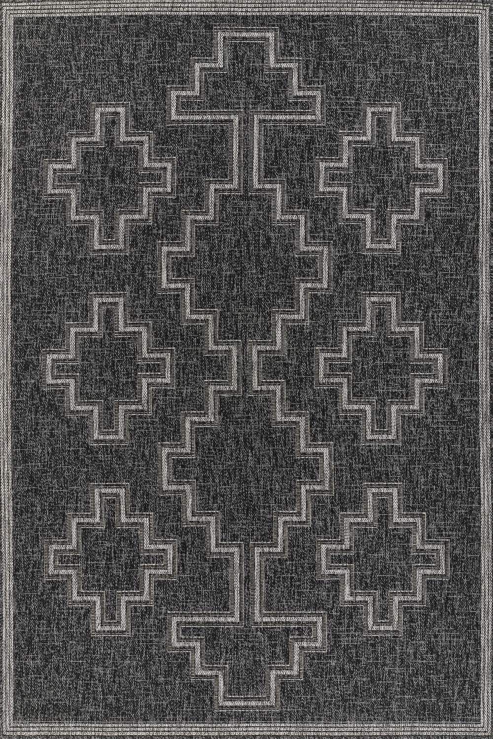 Momeni Hampton 2' X 3' Black Transitional