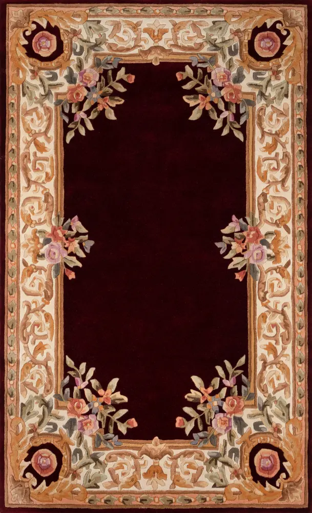 Momeni Harmony India 8' X 11' Burgundy Transitional