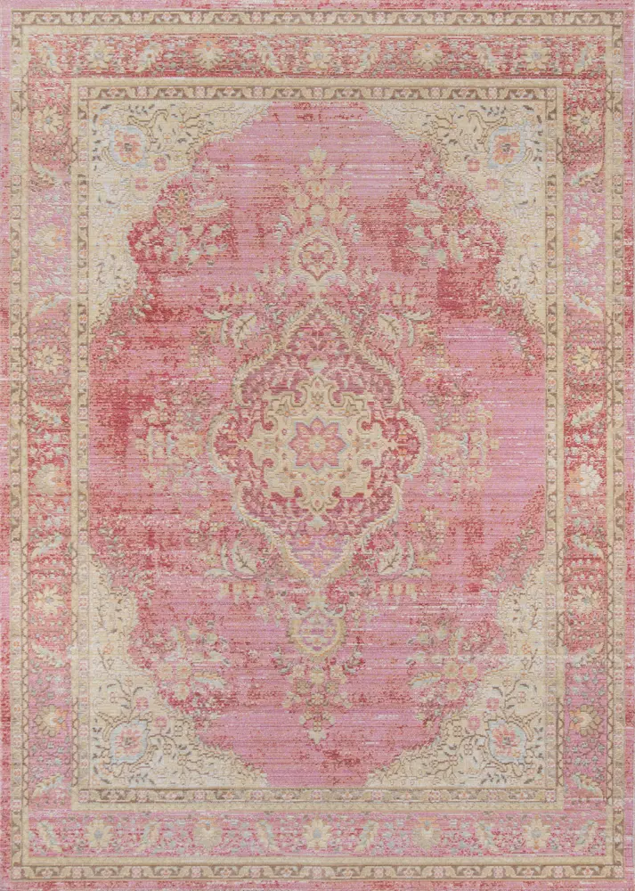 Momeni Isabella 2' X 3' Pink Traditional