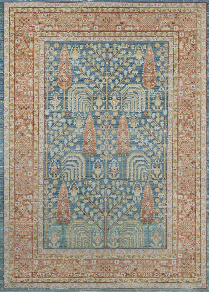 Momeni Isabella 2' X 3' Blue Traditional