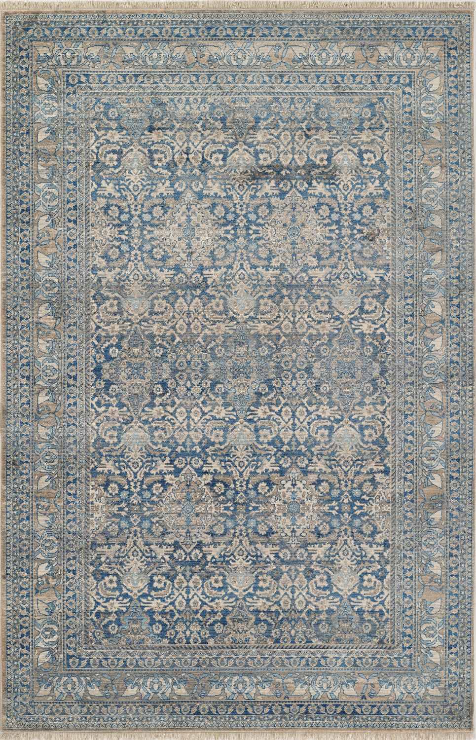 Momeni Izmir 2' X 3' Blue Traditional
