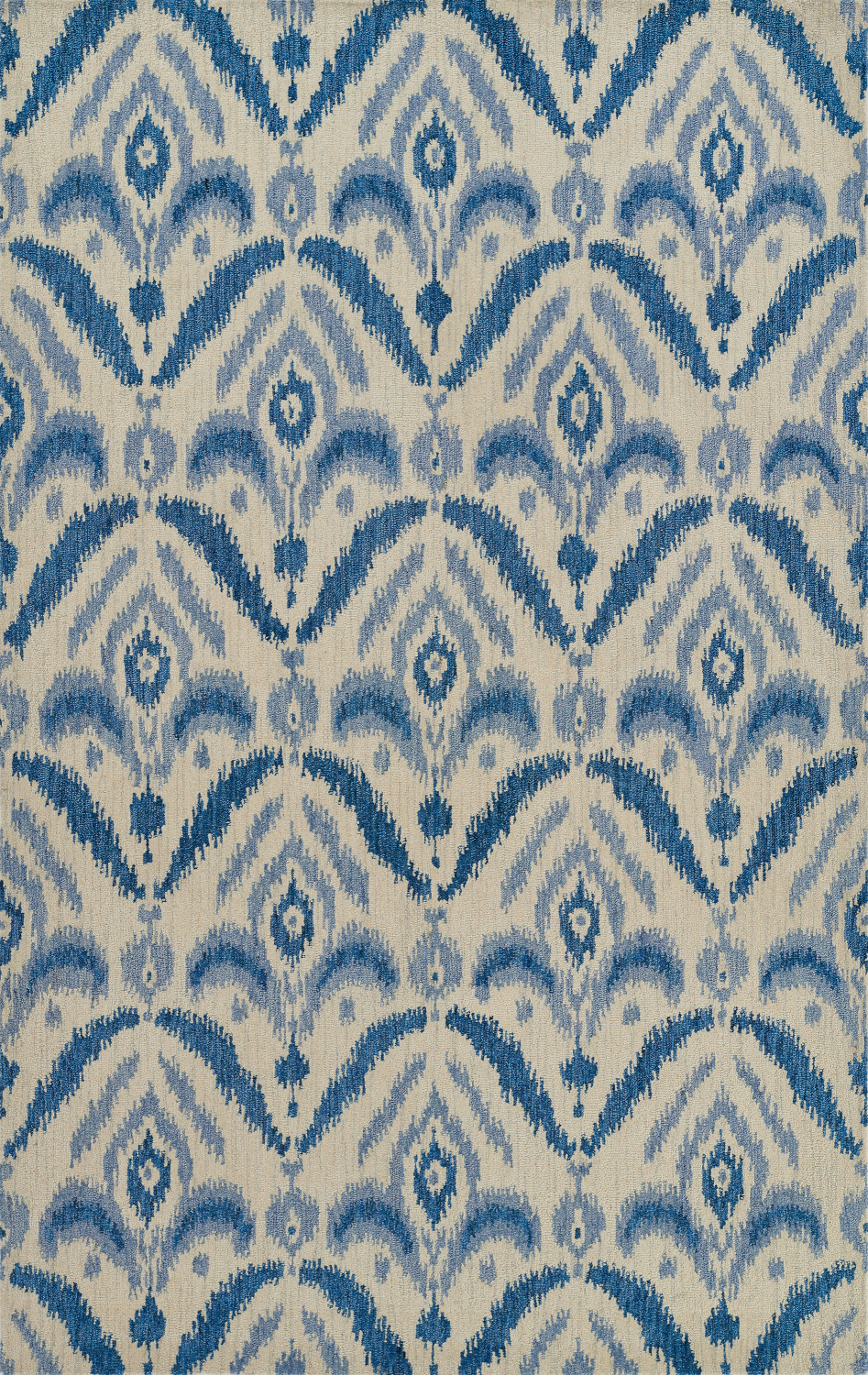 Momeni Leiden 2' X 3' Blue Transitional