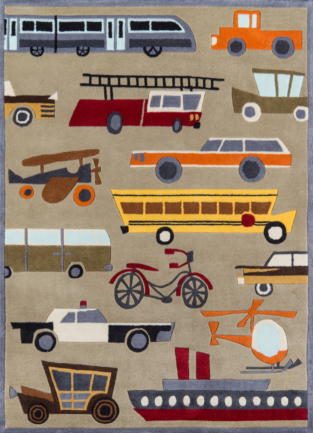 Momeni Lil Mo Whimsy 2' X 3' Concrete Contemporary