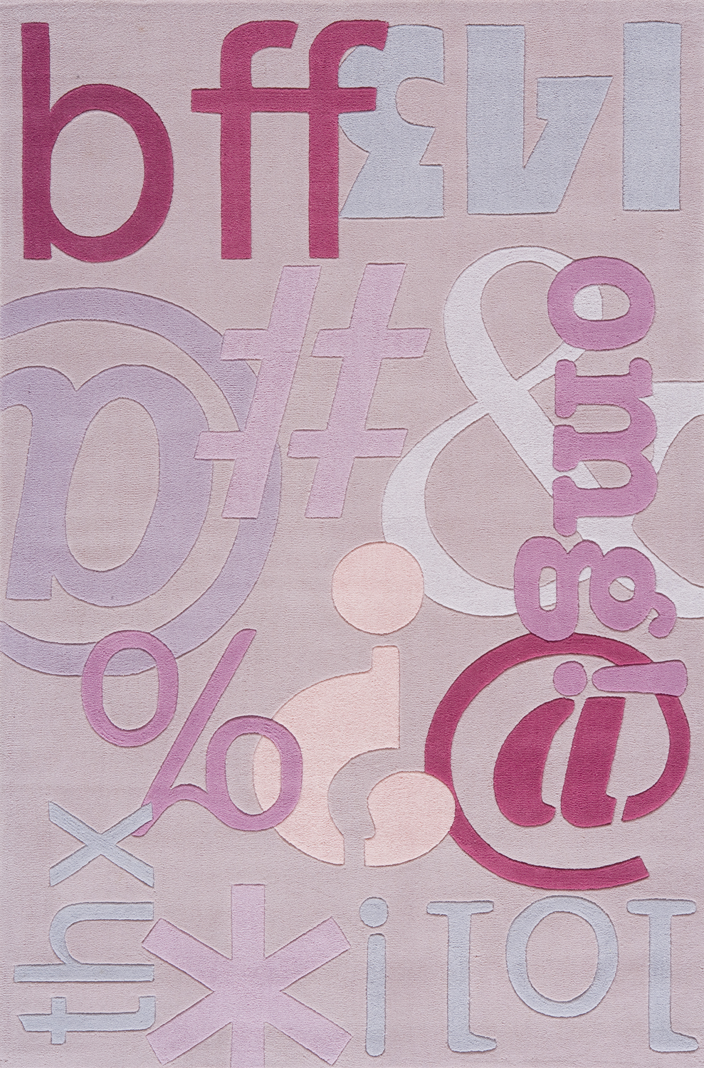 Momeni Lil Mo Hipster 5' X 7' Lilac Contemporary
