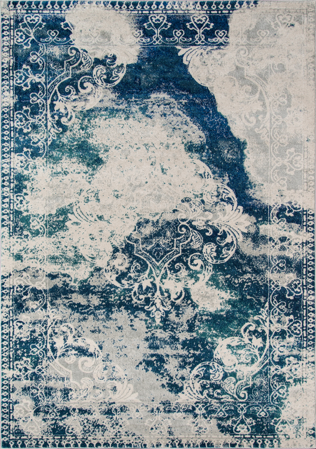 Momeni Loft 2' X 3' Blue Traditional
