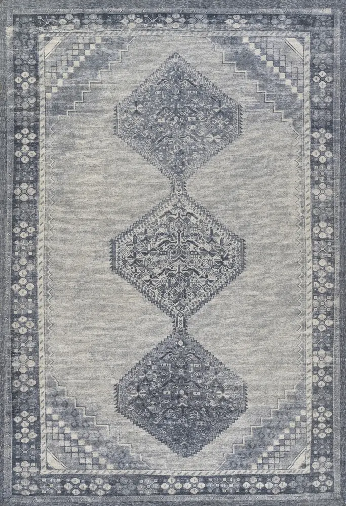 Momeni Luna 8' X 10' Blue Traditional