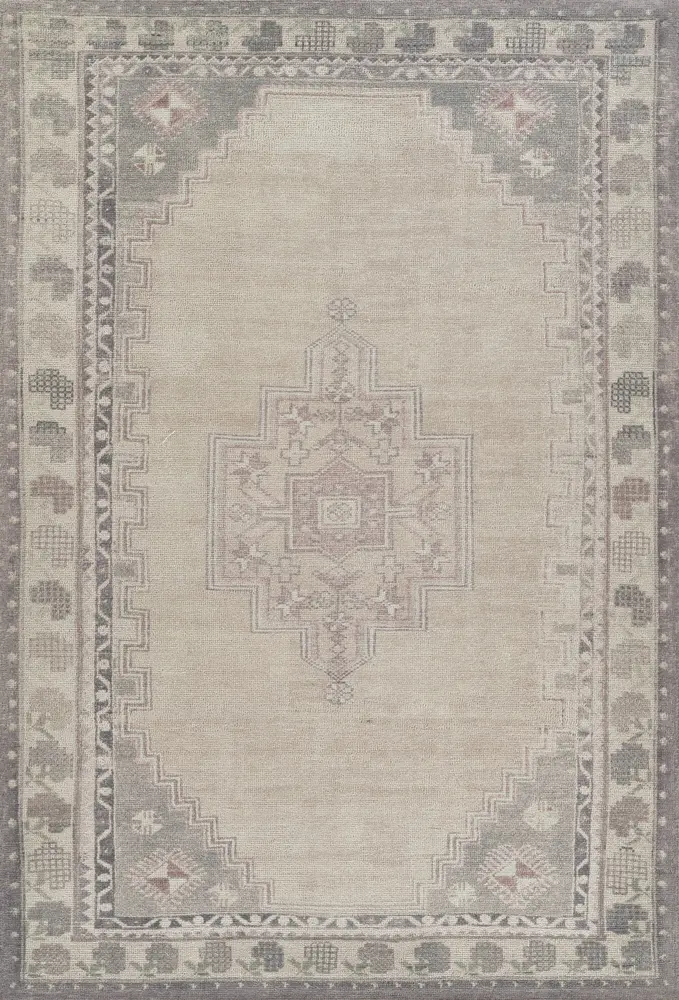 Momeni Luna 2' X 4' Sand Traditional