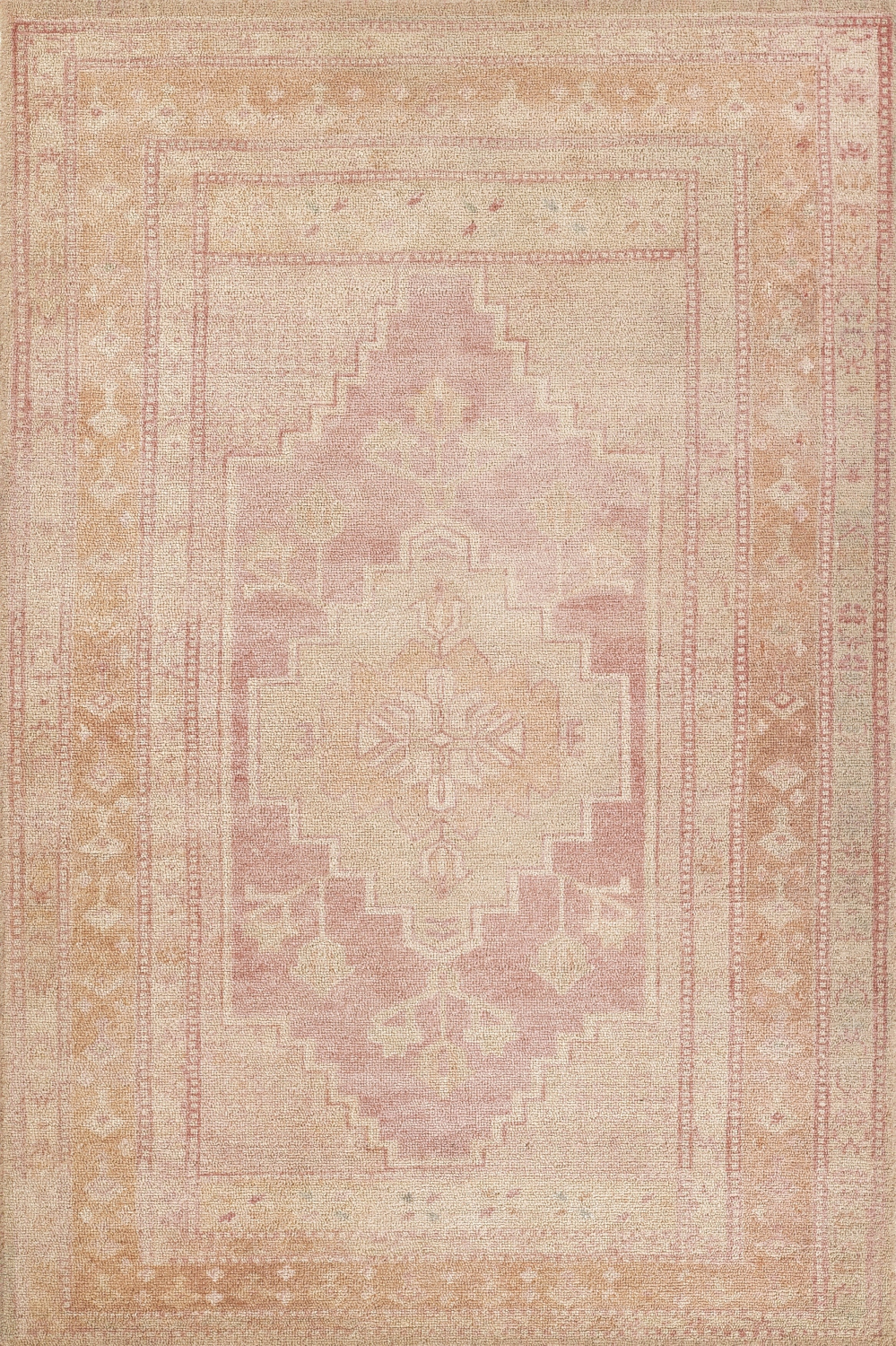 Momeni Luna 2' X 4' Pink Traditional