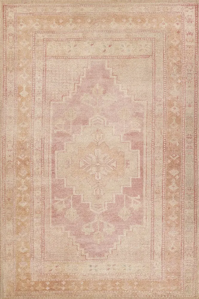 Momeni Luna 9' X 12' Pink Traditional