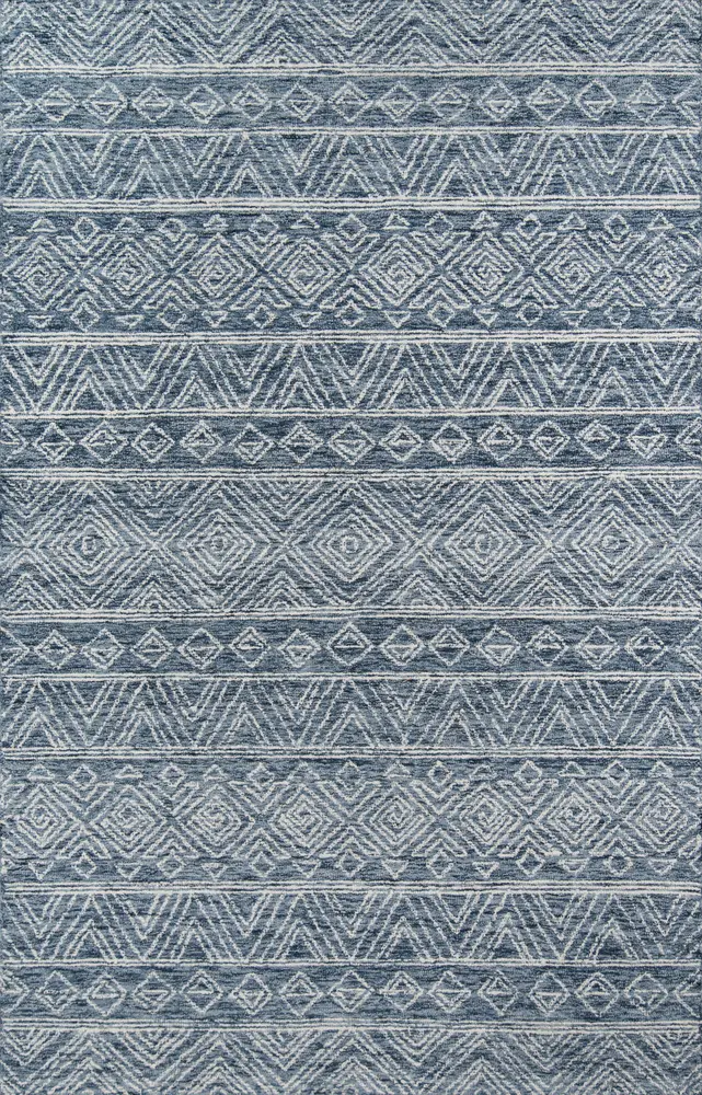 Momeni Mallorca 5' X 8' Denim Contemporary