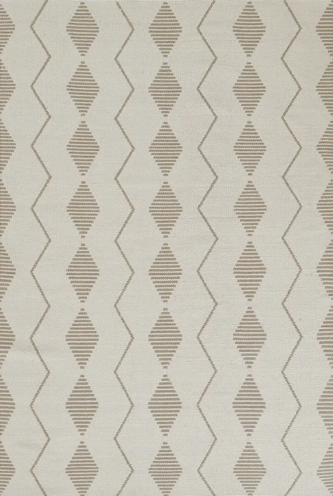 Novogratz Malmo 2' X 3' Ivory Contemporary