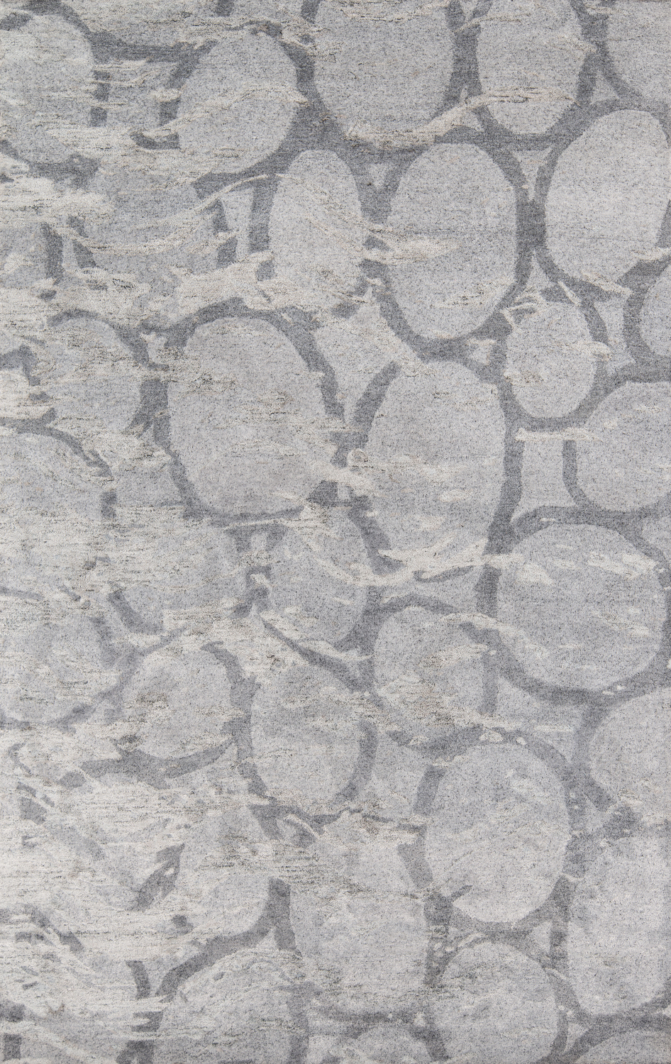 Momeni Millennia 2' X 3' Silver Contemporary
