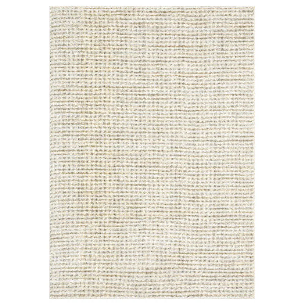 Atlas 3723N Ivory/ Gold Indoor Area Rug - 1'10