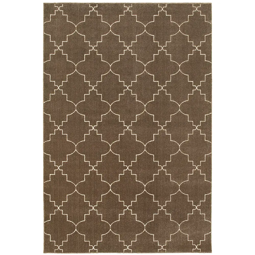 Ellerson 5994N Beige/ Grey Indoor Area Rug - 9'10