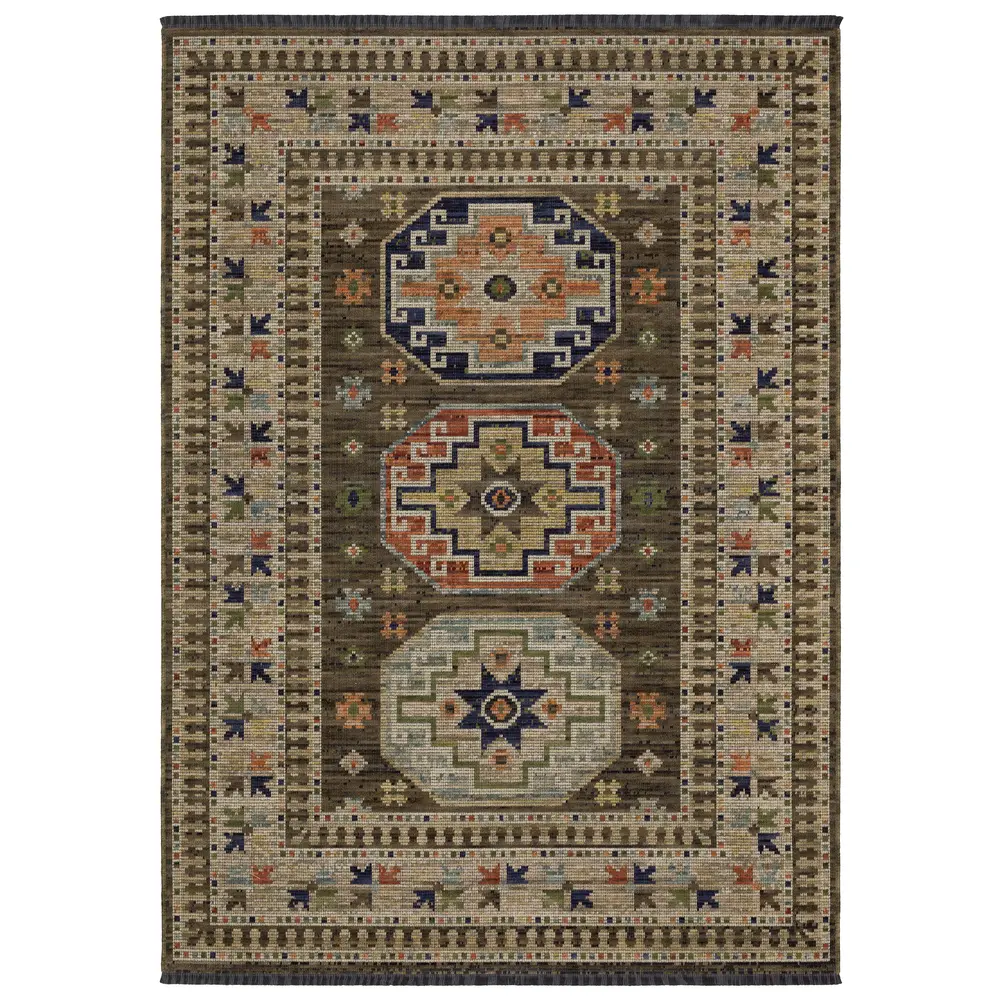 Legacy LGY09 Brown / Multi Indoor Indoor - 7'10