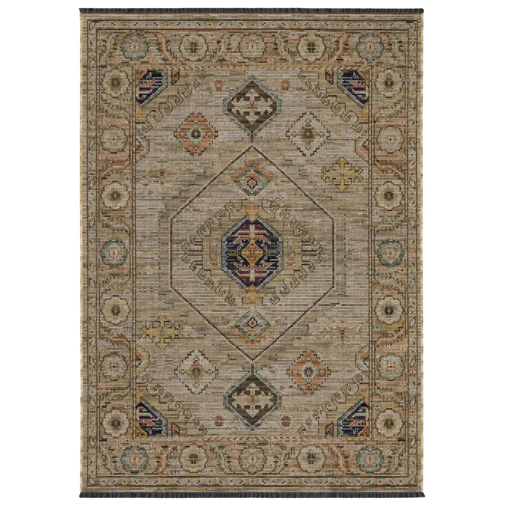Legacy LGY11 Beige / Multi Indoor Indoor - 2' x  3'